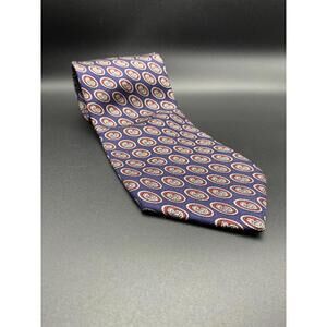 Gucci Classic Navy Blue Patterned Men's Tie